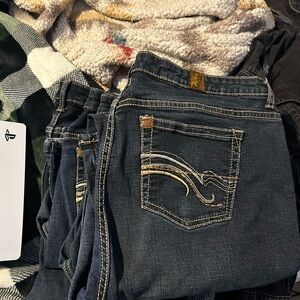 Wrangler Women's Dark Blue Boot Cut Jeans